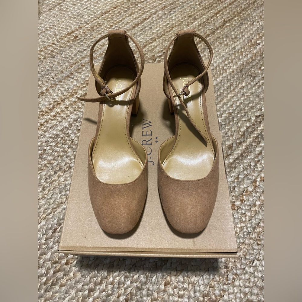 J. Crew Ankle-Strap Heels BNIB